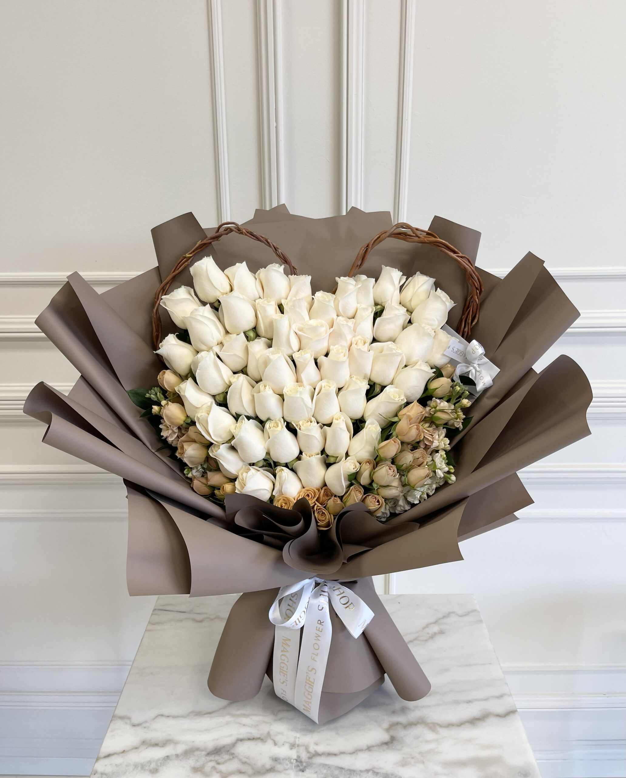 B&BA Love Bouquet X Nude Mini Roses